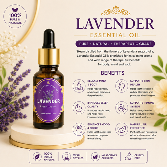 Lavender Essential Oil | Calming & Relaxing