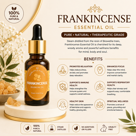Frankincense Essential Oil | Deep & Spiritual Wellness