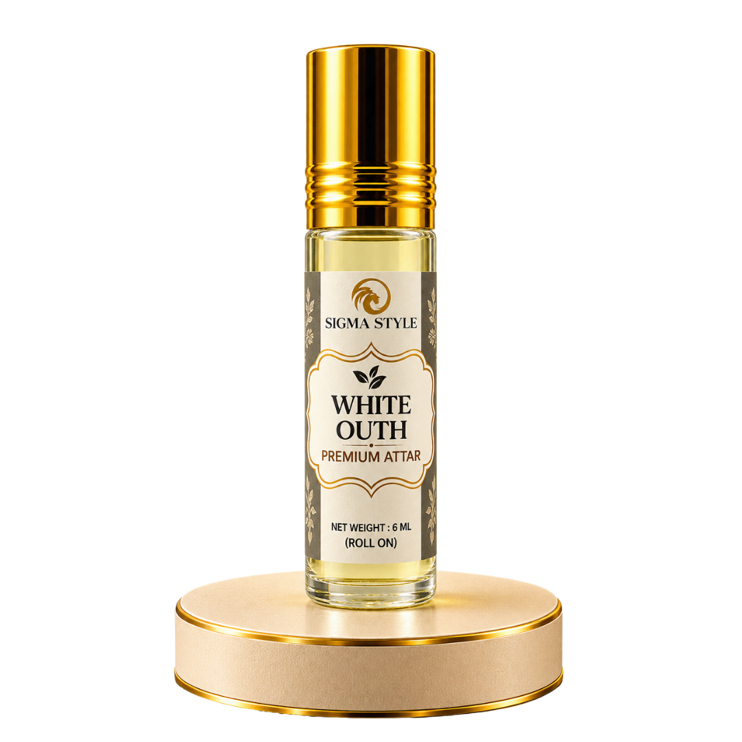 White Oudh Premium Attar | Alcohol-Free Roll-On
