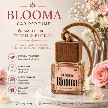 Blooma Car Perfume | Fresh & Floral
