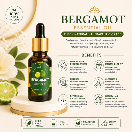 Bergamot Essential Oil | Uplifting & Refreshing