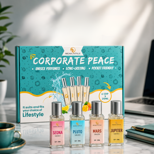 Sigma Style Corporate Peace Premium Box – Any 4×20ml Perfumes