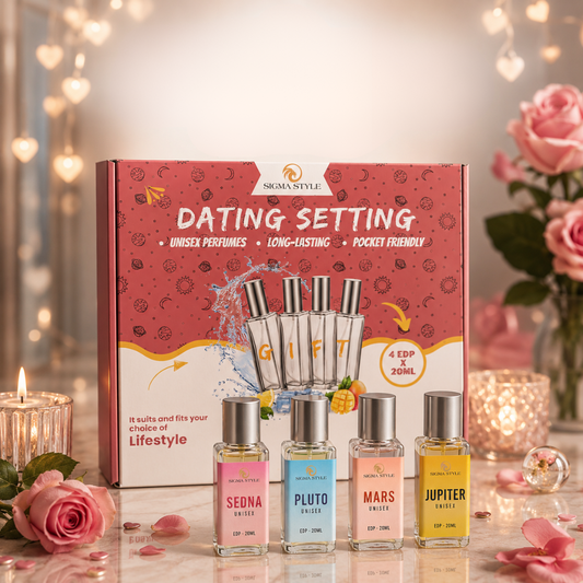 Sigma Style Dating Setting Premium Box – Any 4×20ml Perfumes