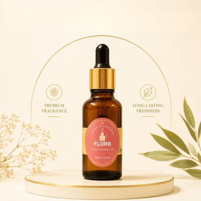 Flora Car Perfume | Raw Fruity & Floral