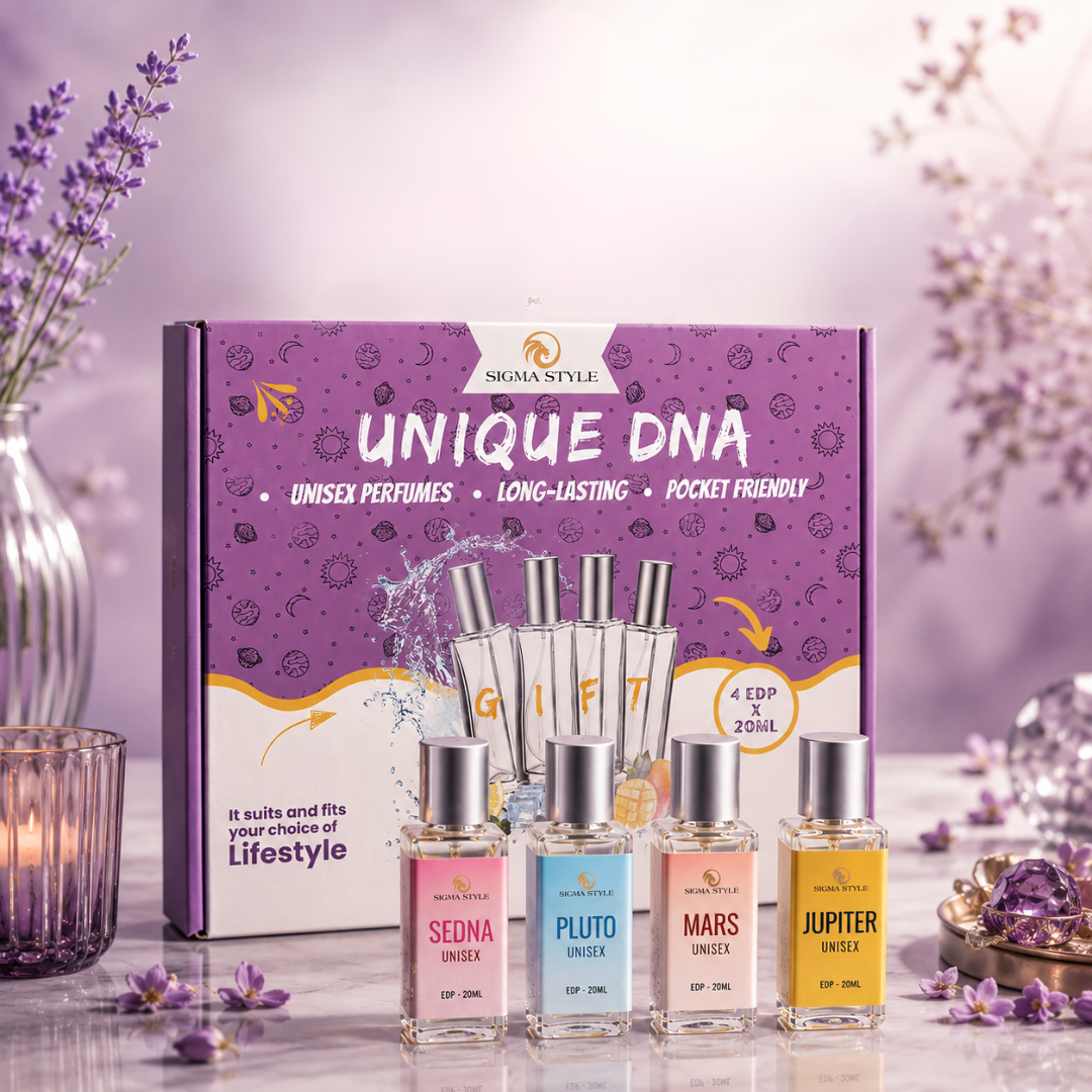 Sigma Style Unique DNA Premium Box – Any 4×20ml Perfumes
