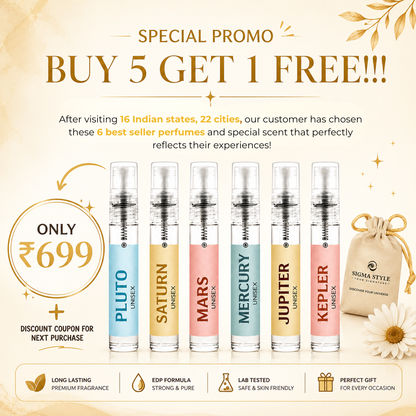 Sigma Style Potali Combo – Bestsellers 6×10ml Perfumes