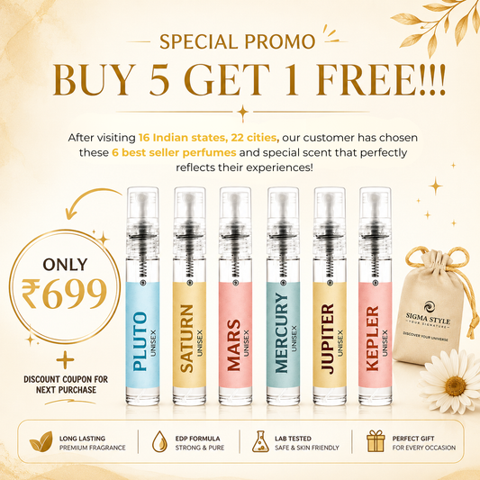 Sigma Style Potali Combo – Bestsellers 6×10ml Perfumes
