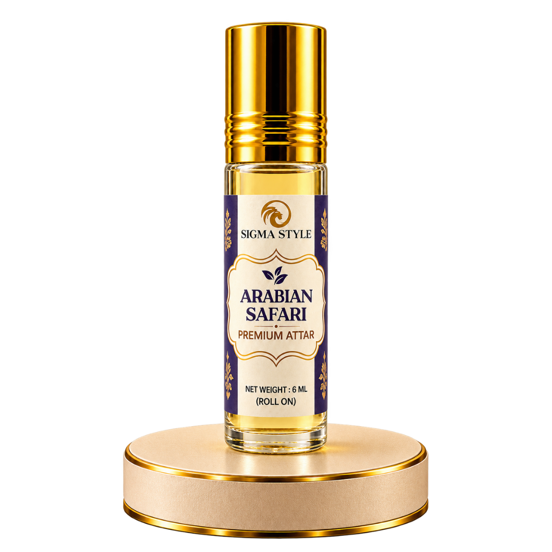 Arabian Safari Premium Attar | Alcohol-Free Roll-On