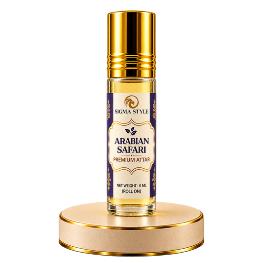Arabian Safari Premium Attar | Alcohol-Free Roll-On