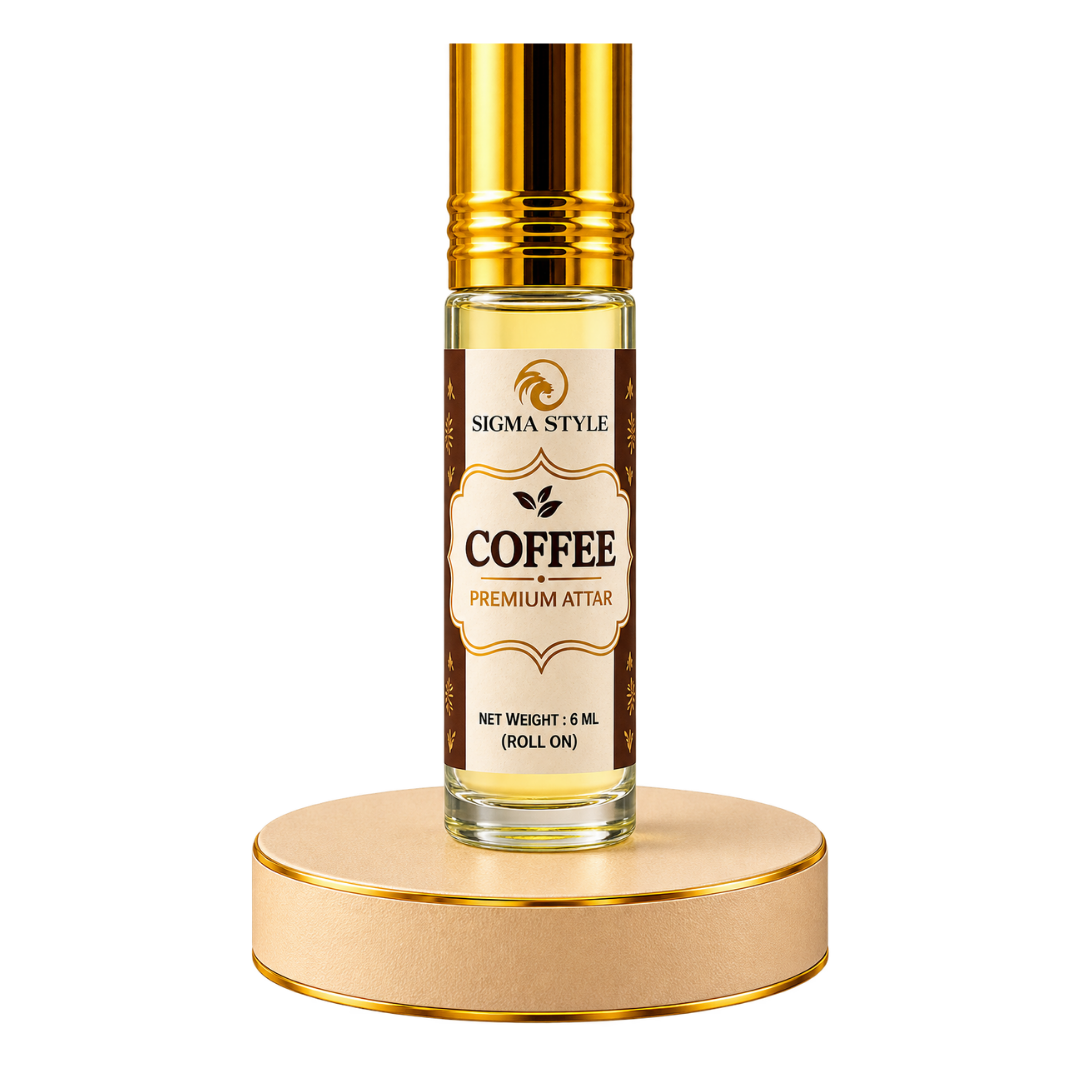 Coffee Premium Attar | Alcohol-Free Roll-On