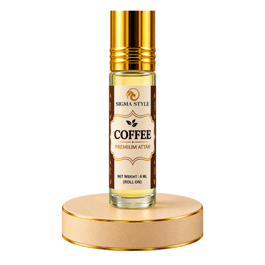 Coffee Premium Attar | Alcohol-Free Roll-On