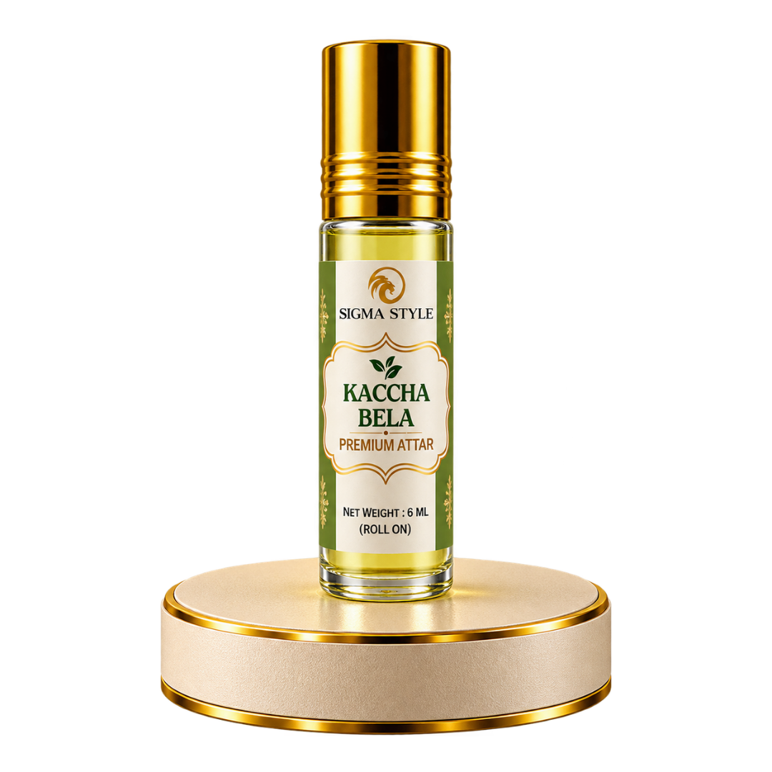 Kaccha Bela Premium Attar | Alcohol-Free Roll-On