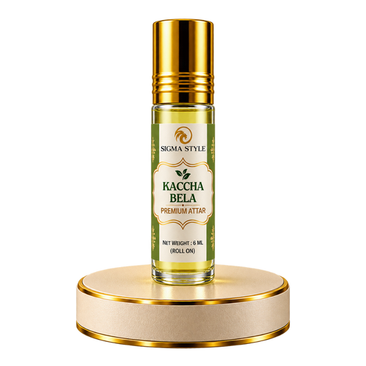 Kaccha Bela Premium Attar | Alcohol-Free Roll-On
