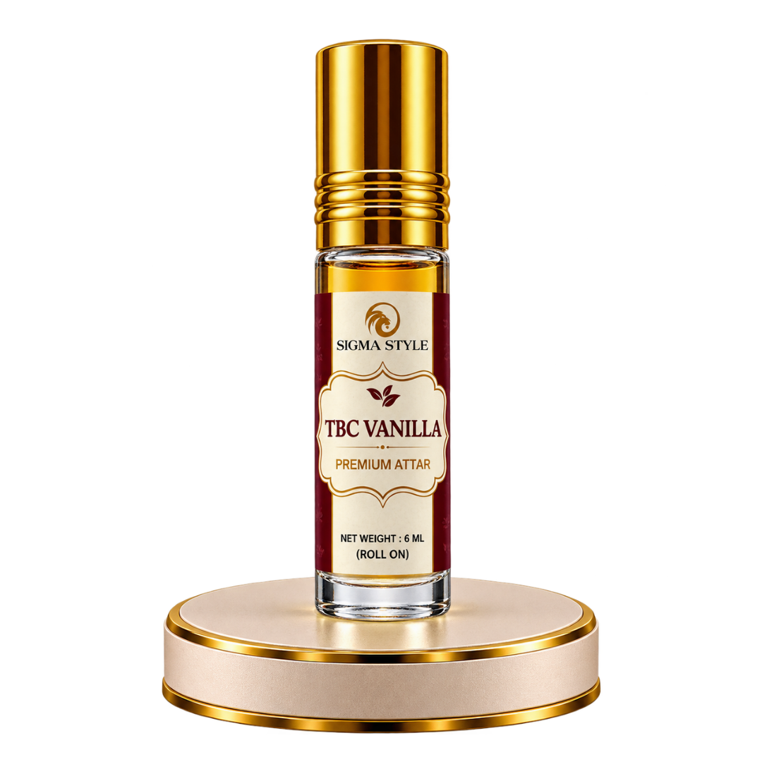 TBC Vanilla Premium Attar | Alcohol-Free Roll-On