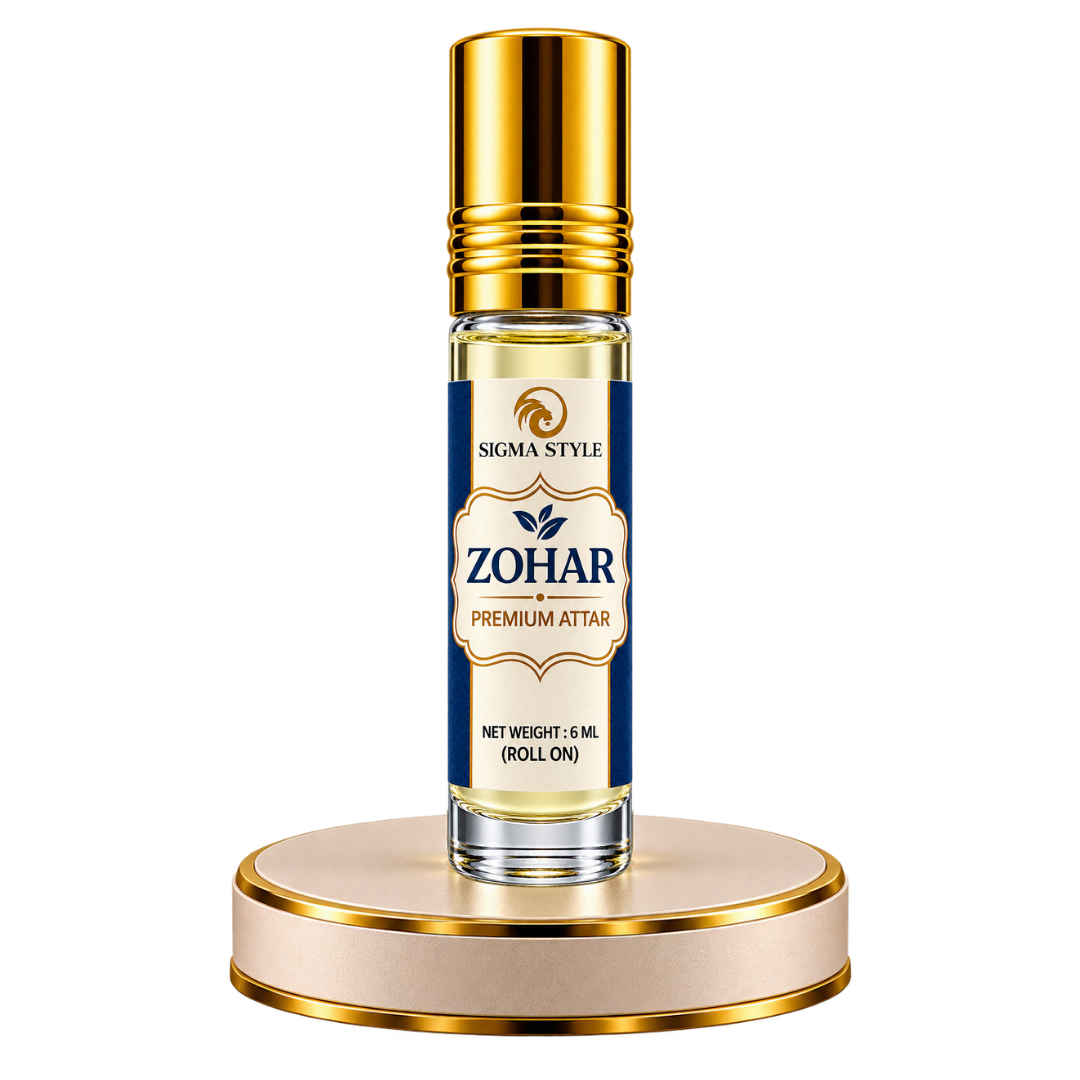 Zohar Premium Attar | Alcohol-Free Roll-On