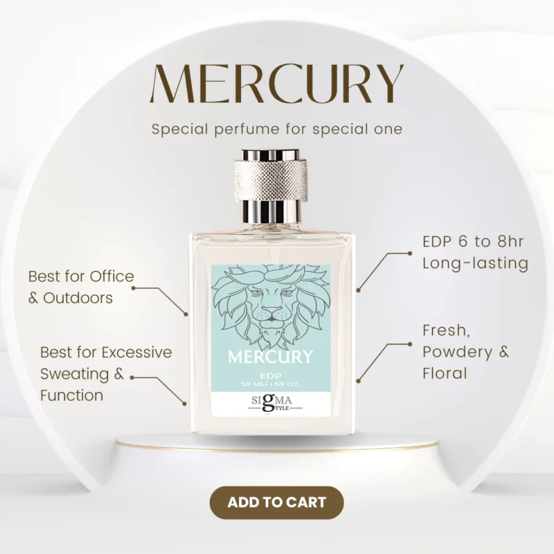 Mercury 50ML Unisex Perfume